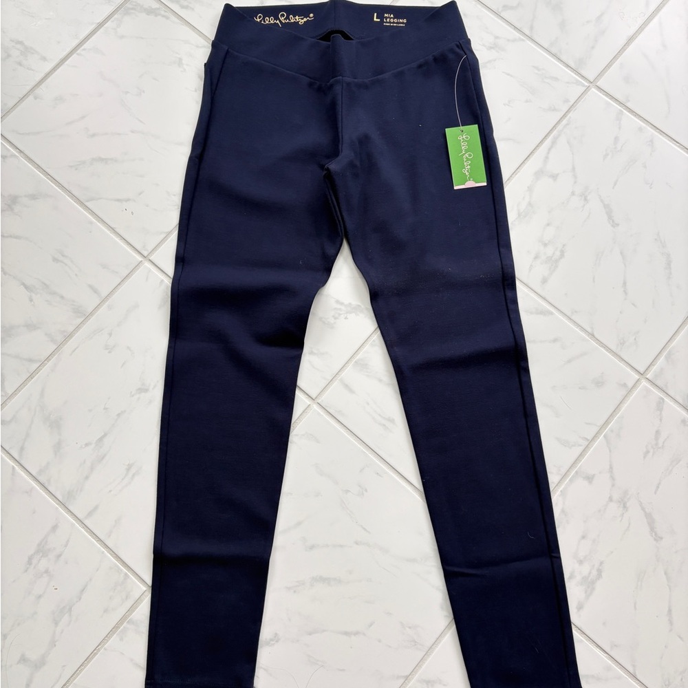 Lily Pulitzer MIA Deep Blue Leggings